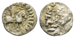 Indo-Scythians, Azes AR Drachm.