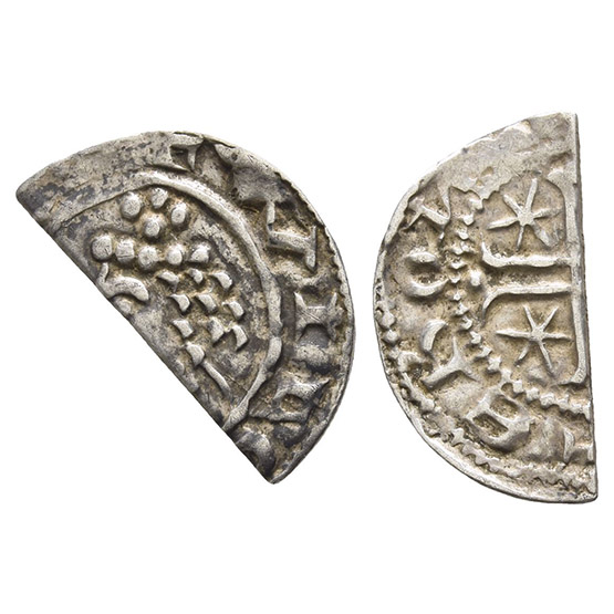 Scotland. William the Lion AR Cut Halfpenny.