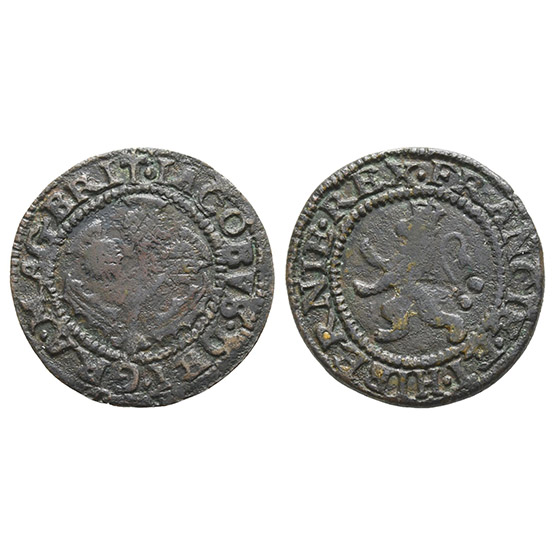 Scotland. James VI CO Twopence.