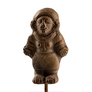 Pre-Columbian Ecuador Jama Coaque Terracotta Figure