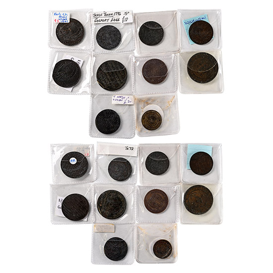 Group of Ten [10] English Trade and Other AE Tokens