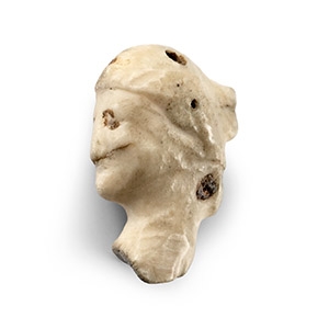 Roman Stone Head