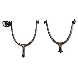 Tudor Bronze Spur Pair
