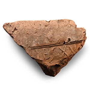 Roman Roof Tile with LEG XVI Legionary Stamp