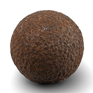 Civil War or Later Iron Cannonball