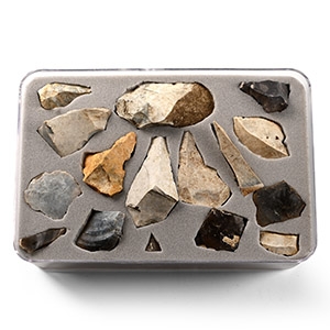 Stone Age Collection of Flint Tools and Implements
