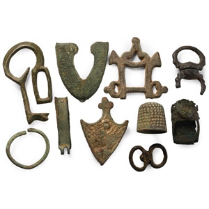 Medieval Bronze Artefact Collection