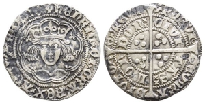 England. Lancaster, Henry VI AR Groat.