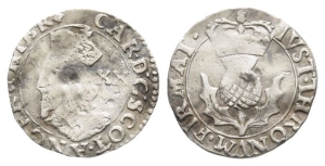 Scotland. Charles I AR Twenty Pence.