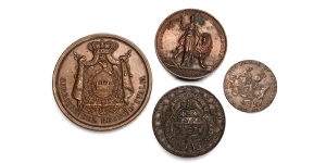 Group of Four [4] AE Commemorative Medals.