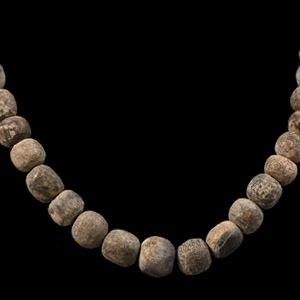 Woolly Mammoth Bone Bead Necklace String