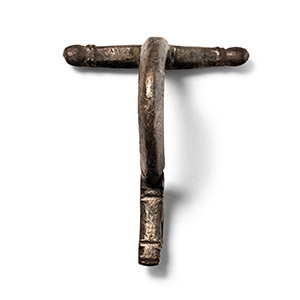 Roman Silver Crossbow Brooch