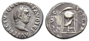 Vitellius AR Denarius.