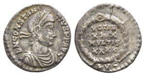 Constantius II AR Siliqua.