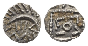 Anglo-Saxon. Continental Sceattas AR Sceatta.