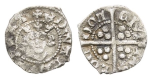 England. Plantagenet, Edward I AR Farthing.