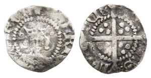 England. Lancaster, Henry V AR Halfpenny.