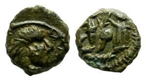 Roman Imperial Barbarous Imitation AE 10mm.