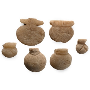 Egyptian Style Stone Amulet Group