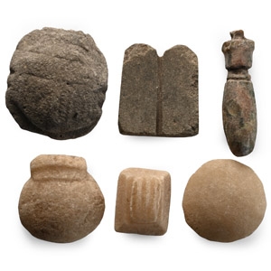 Egyptian Style Stone Amulet Collection