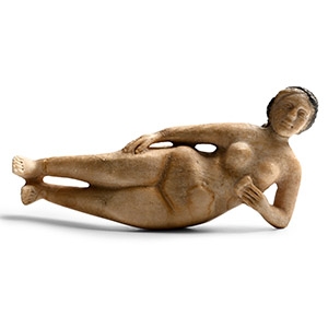 Parthian Style Marble Female Dignitary