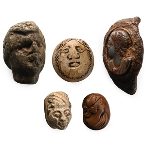 Roman Face Artefact Collection