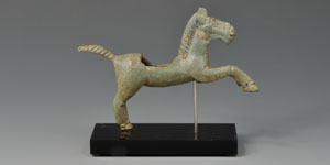 Roman Rearing Horse Statuette