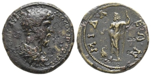Lucius Verus AE 31mm of Midaeum, Phrygia.