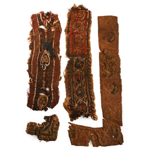 Egyptian Coptic Textile Fragment Group