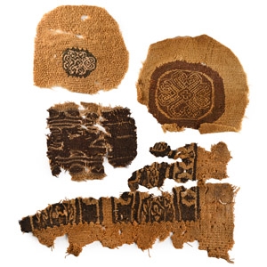 Egyptian Coptic Textile Fragment Group