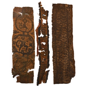 Egyptian Coptic Textile Fragment Group