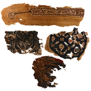 Egyptian Coptic Textile Fragment Group