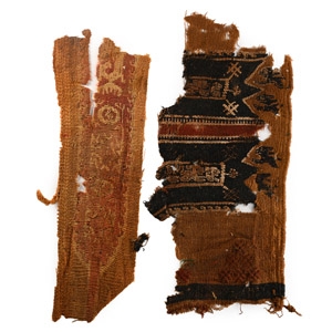 Egyptian Coptic Textile Fragment Group