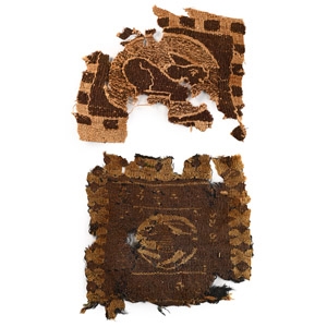 Egyptian Coptic Textile Fragment Group