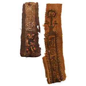 Egyptian Coptic Textile Fragment Group