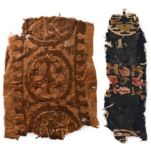 Egyptian Coptic Textile Fragment Group