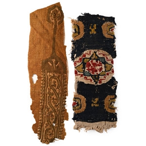 Egyptian Coptic Textile Fragment Group