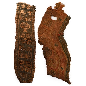 Egyptian Coptic Textile Fragment Group