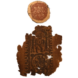 Egyptian Coptic Textile Fragment Group