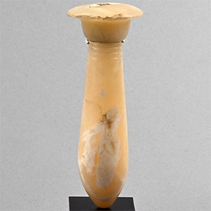 Egyptian Alabaster Mirror Handle