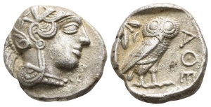 Attica, Athens AR Tetradrachm.