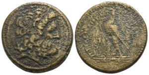 Ptolemaic Kingdom of Egypt, Ptolemy IV Philopator AE Drachm.