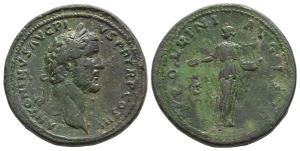 Antoninus Pius AE Sestertius.