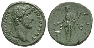 Antoninus Pius AE Sestertius.