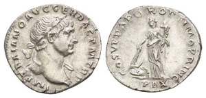 Trajan AR Denarius.