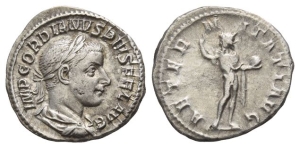 Gordian III AR Denarius.