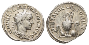 Herennius Etruscus, as Caesar, AR Antoninianus.