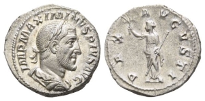Maximinus I AR Denarius.