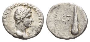 Hadrian AR Hemidrachm of Caesarea-Eusebeia, Cappadocia.