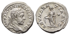 Elagabalus AR Denarius.